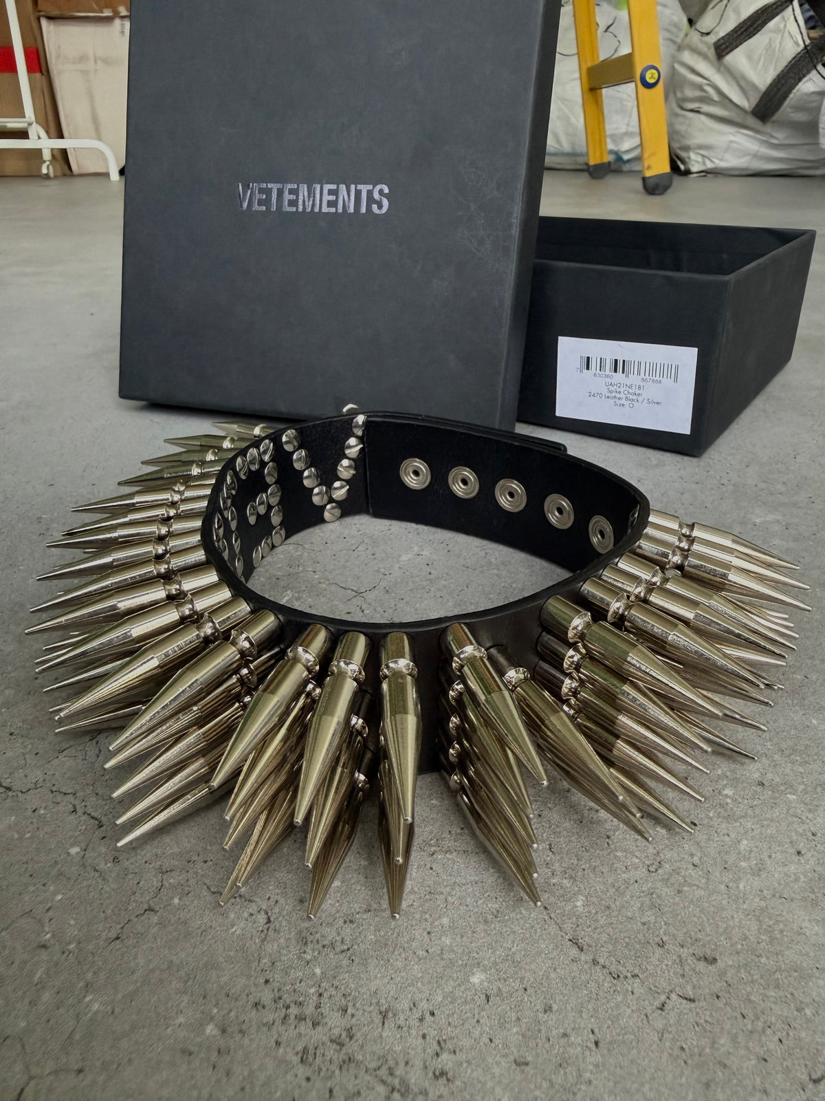 VETEMENTS 2020 Buffed Choker