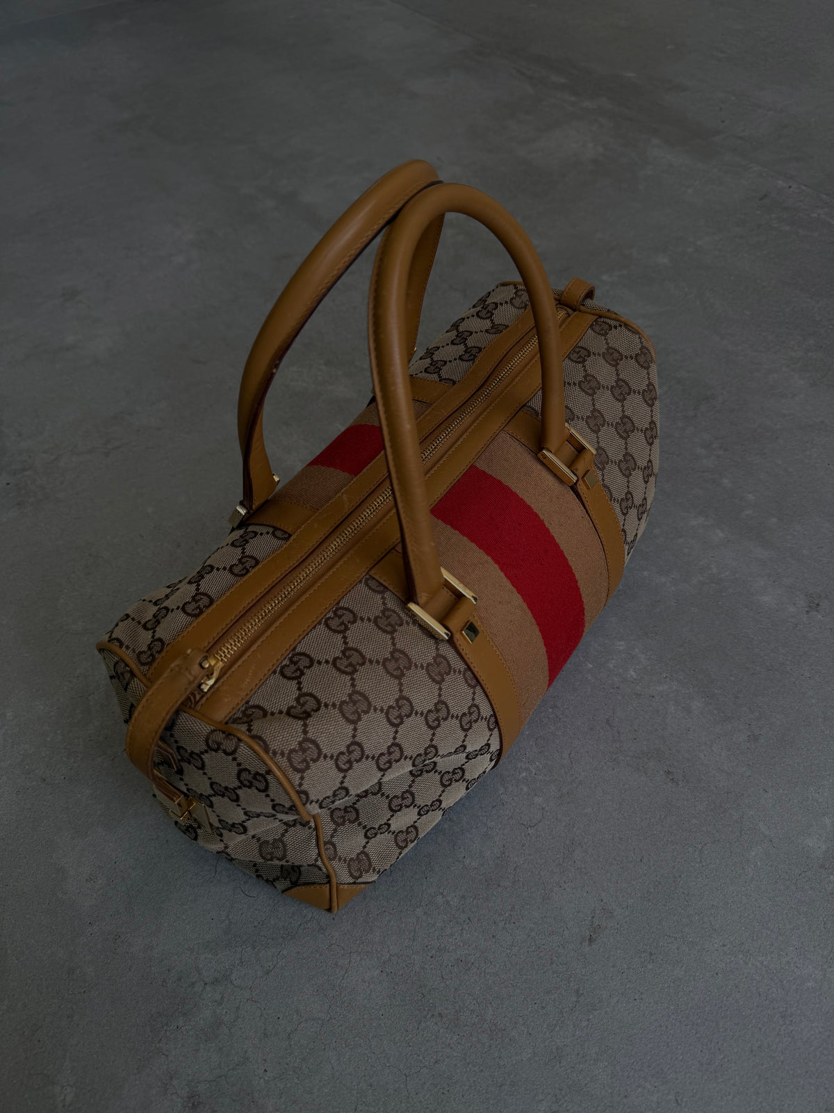Gucci GG Monogram Boston Bag