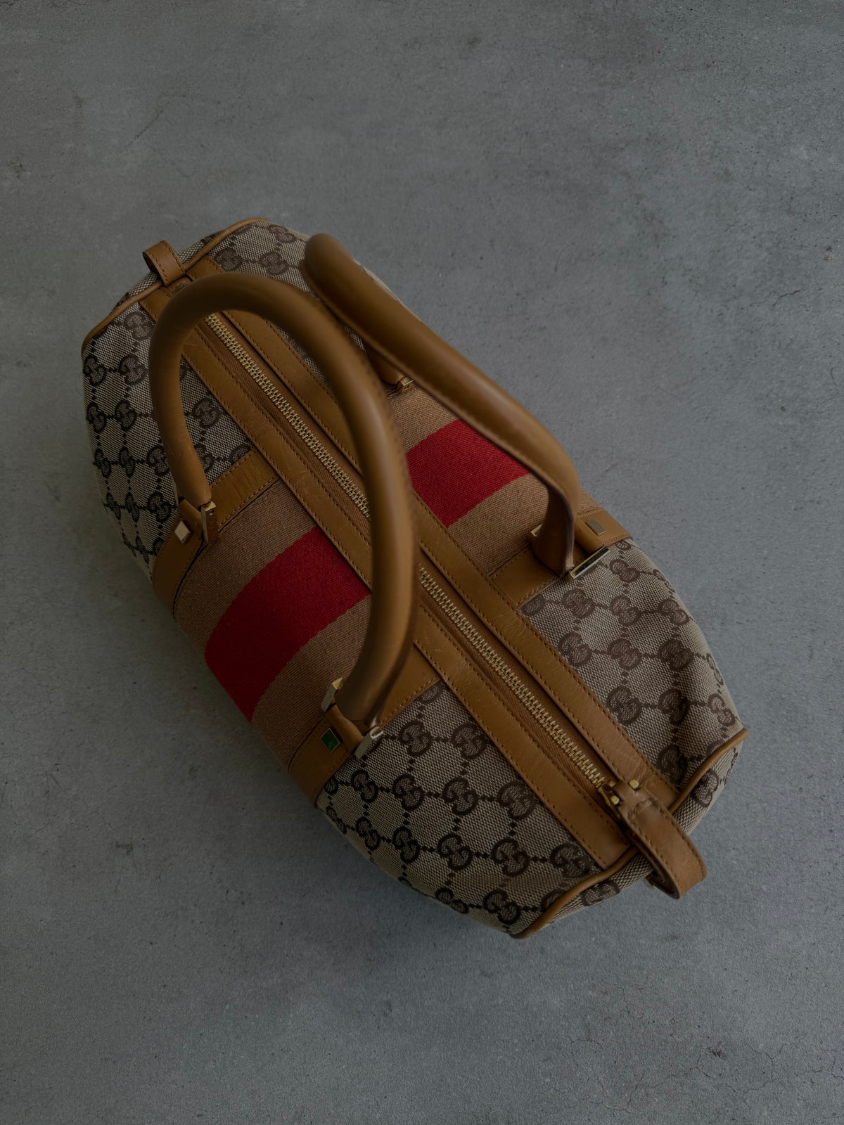 Gucci GG Monogram Boston Bag